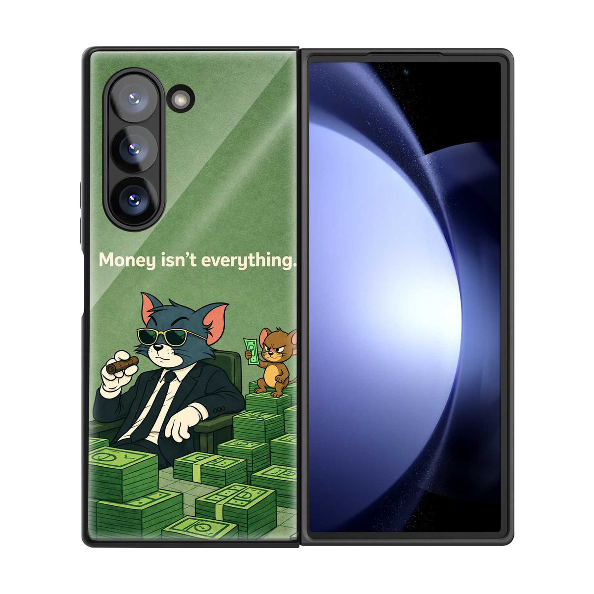 The Cartoon Cartel Samsung Z Fold Glass Case