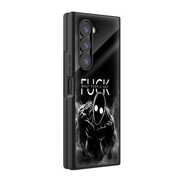 The Dark Beast Samsung Z Fold Glass Case