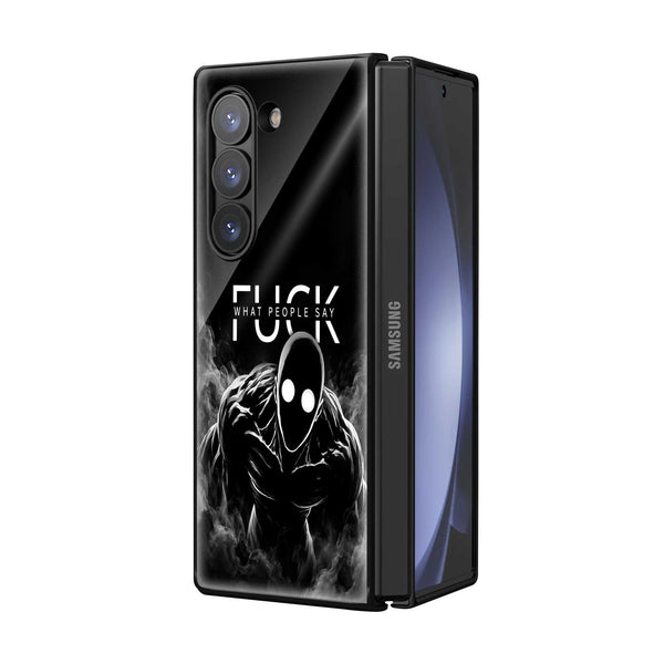 The Dark Beast Samsung Z Fold Glass Case