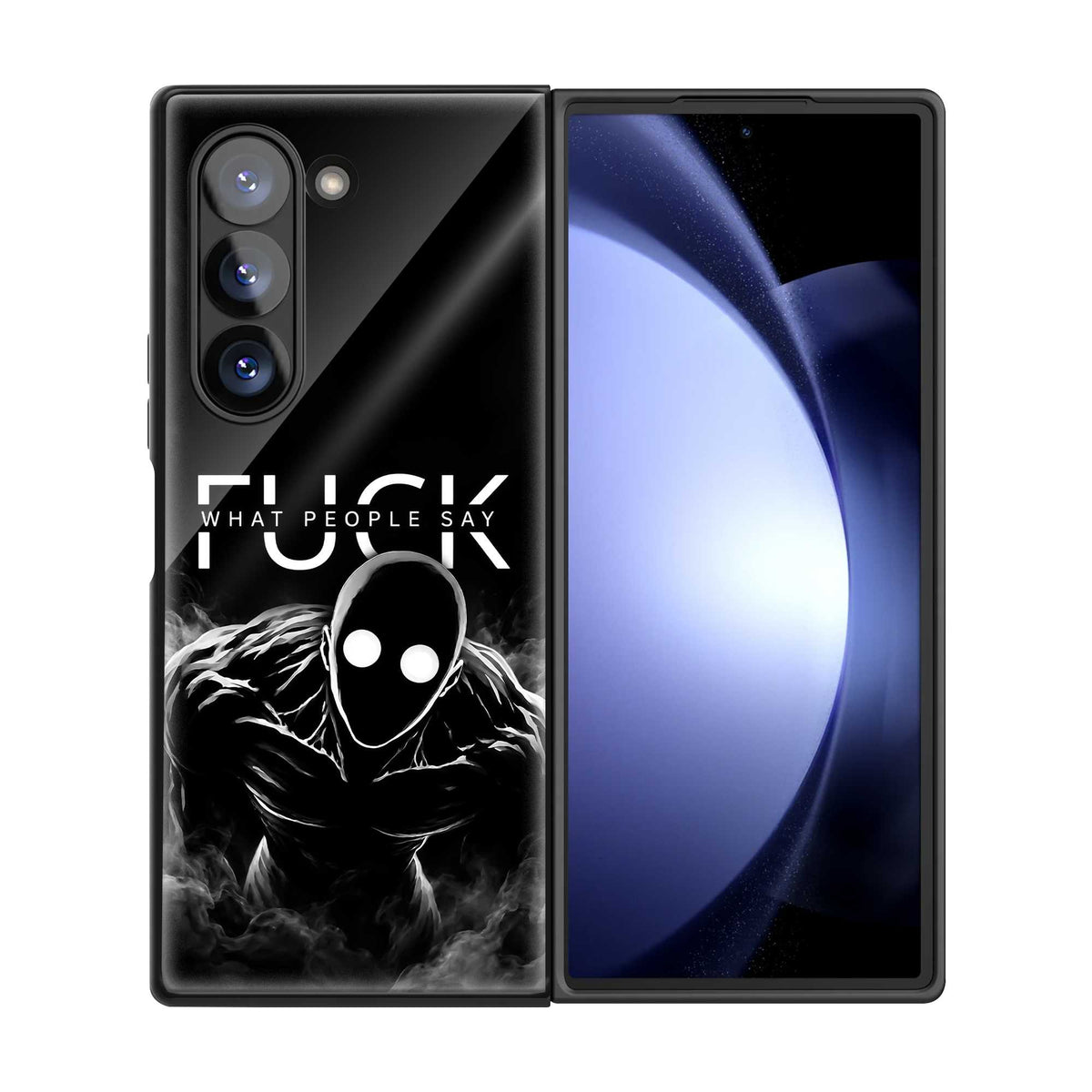 The Dark Beast Samsung Z Fold Glass Case