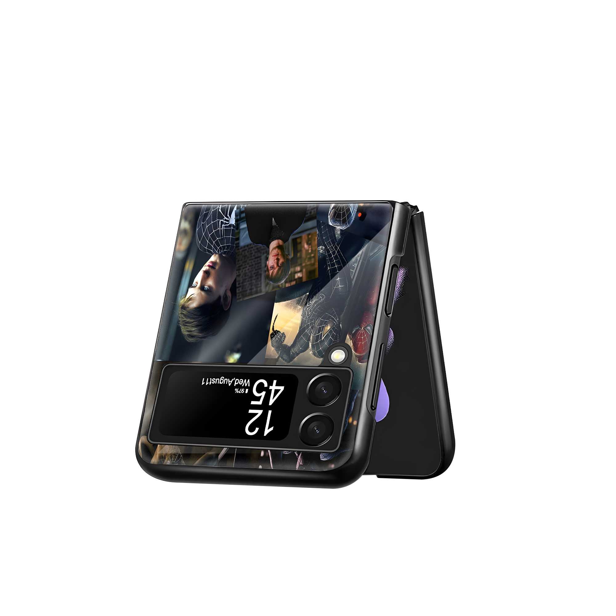 The Dark Web Samsung Z Flip Glass Case