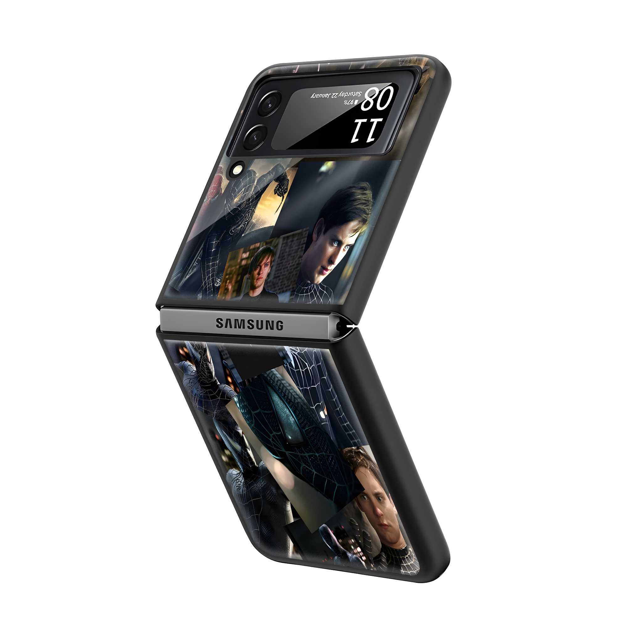 The Dark Web Samsung Z Flip Glass Case