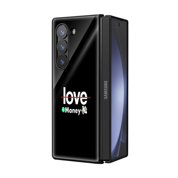 The Hustle Code Samsung Z Fold Glass Case