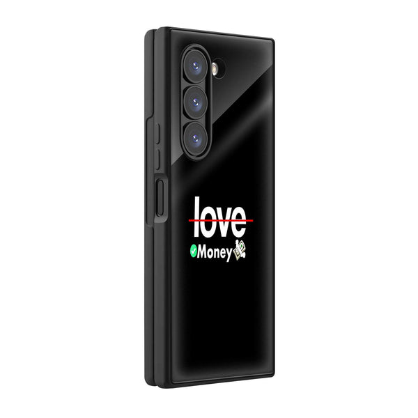 The Hustle Code Samsung Z Fold Glass Case