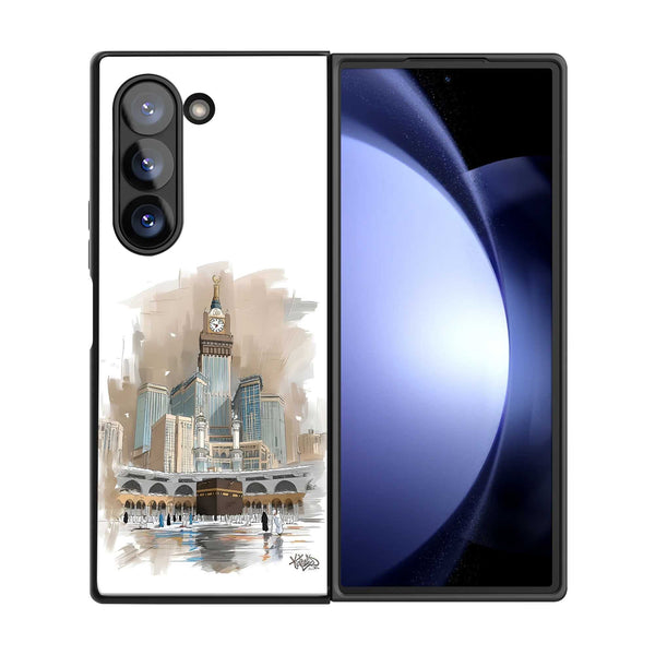 The Kaaba Samsung Z Fold Glass Case