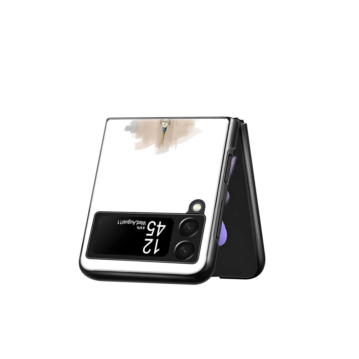 The Kaaba Samsung Z Flip Glass Case