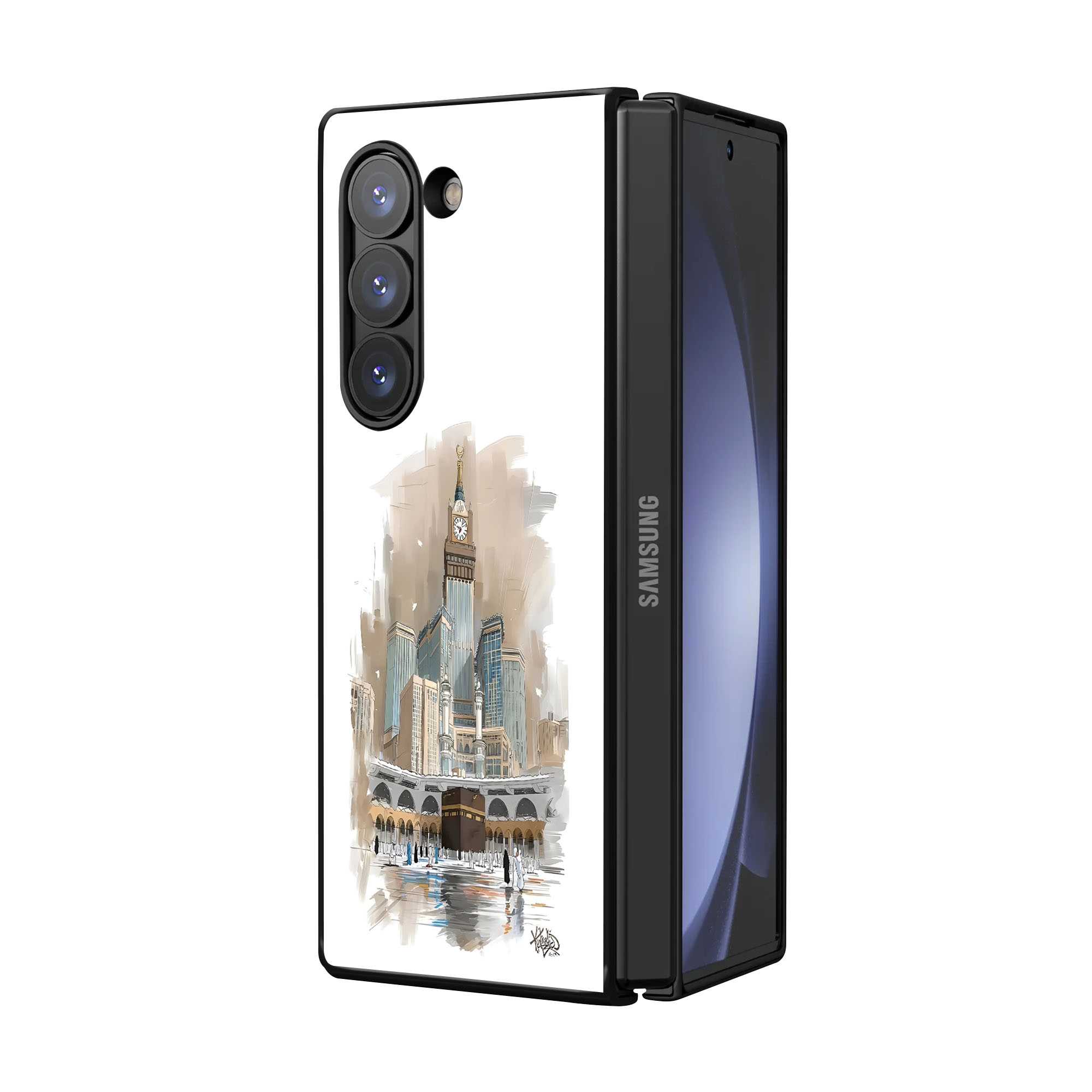 The Kaaba Samsung Z Fold Glass Case