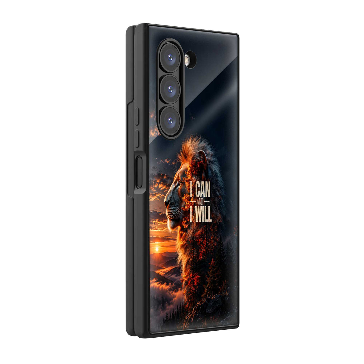 The Mane Samsung Z Fold Glass Case Main image