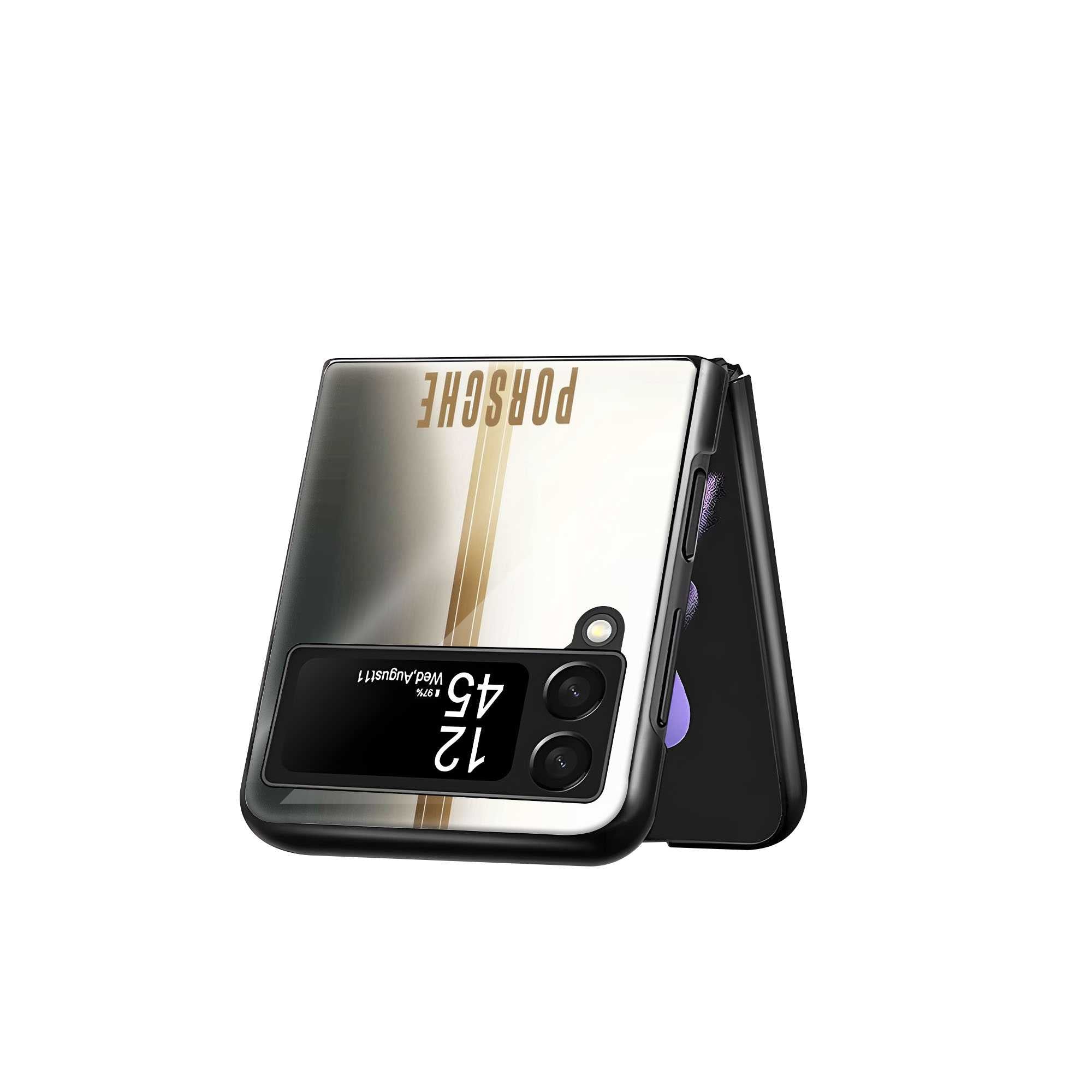 The RS Line Samsung Z Flip Glass Case