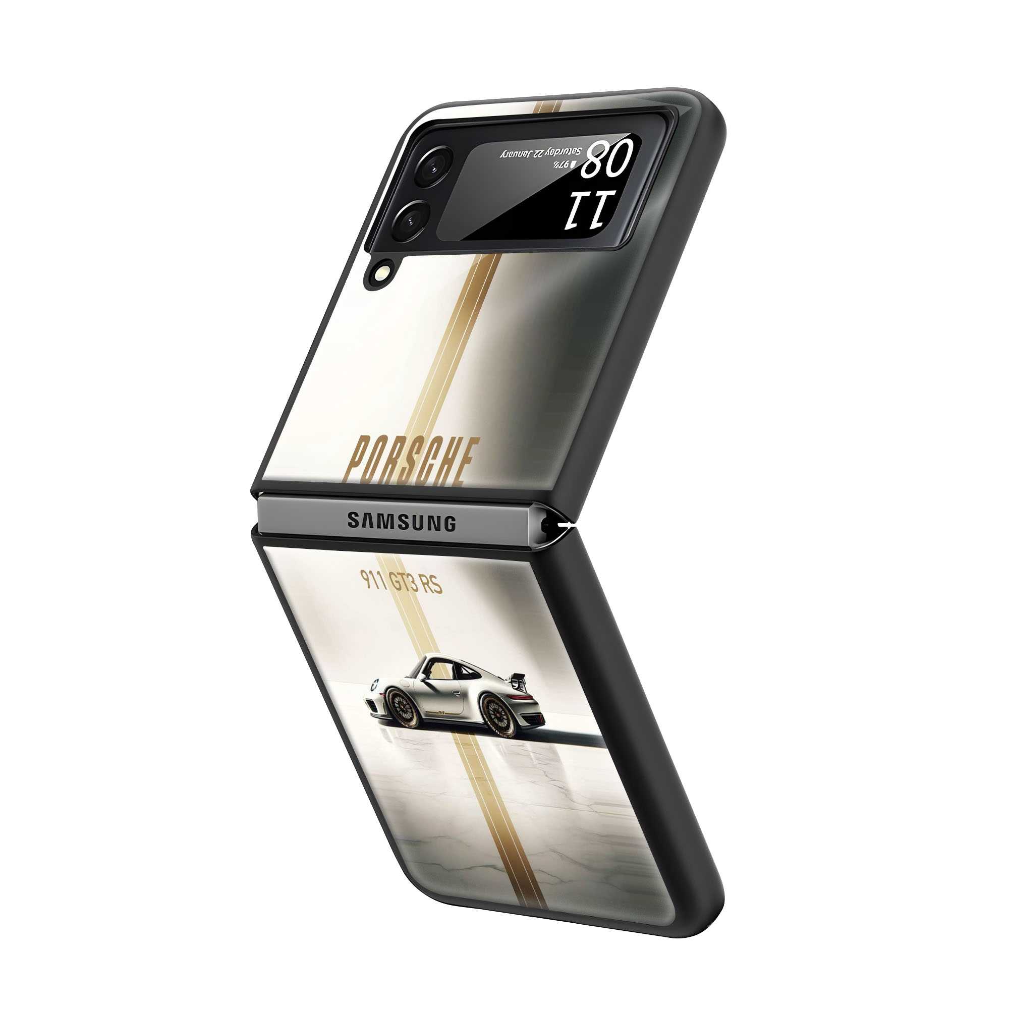The RS Line Samsung Z Flip Glass Case