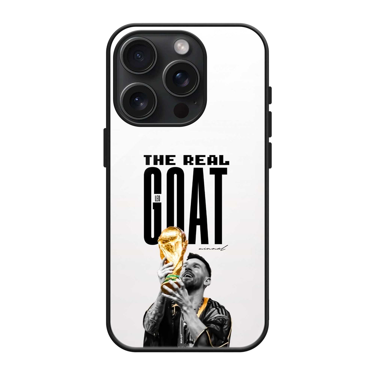 The Real GOAT Glass Case