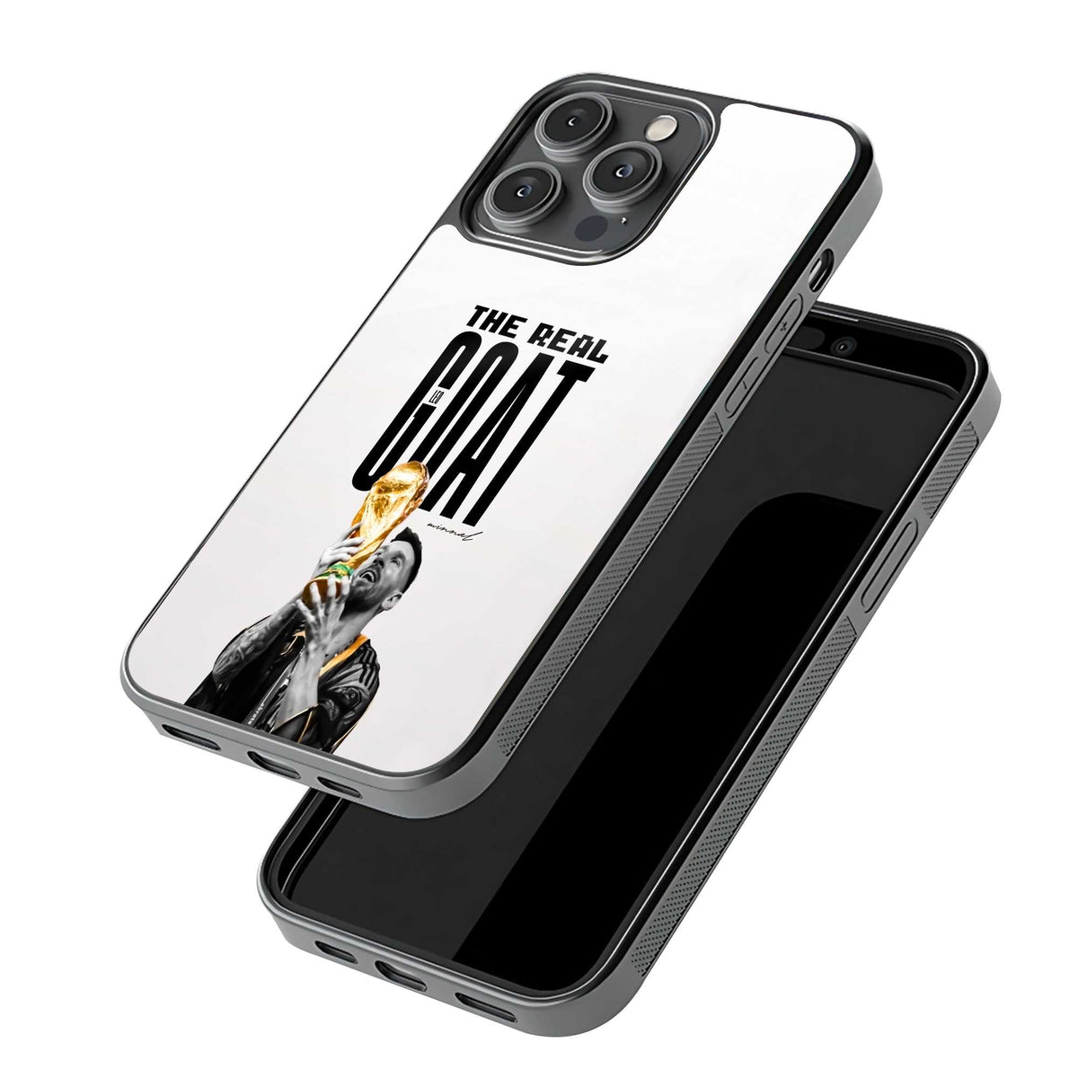The Real GOAT Glass Case