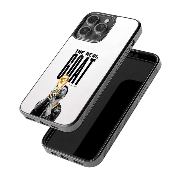 The Real GOAT Glass Case
