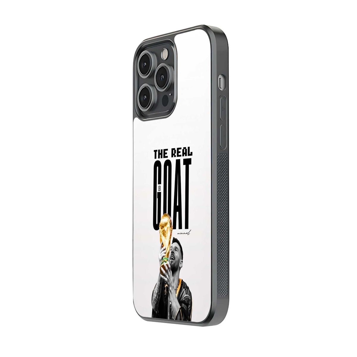 The Real GOAT Glass Case