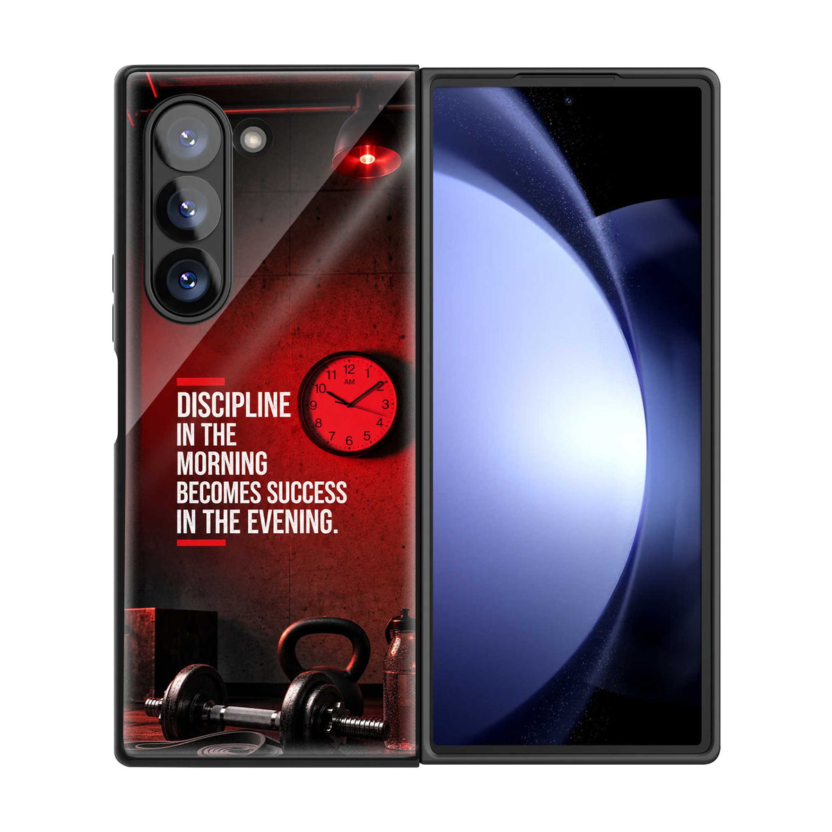 The Routine Samsung Z Fold Glass Case