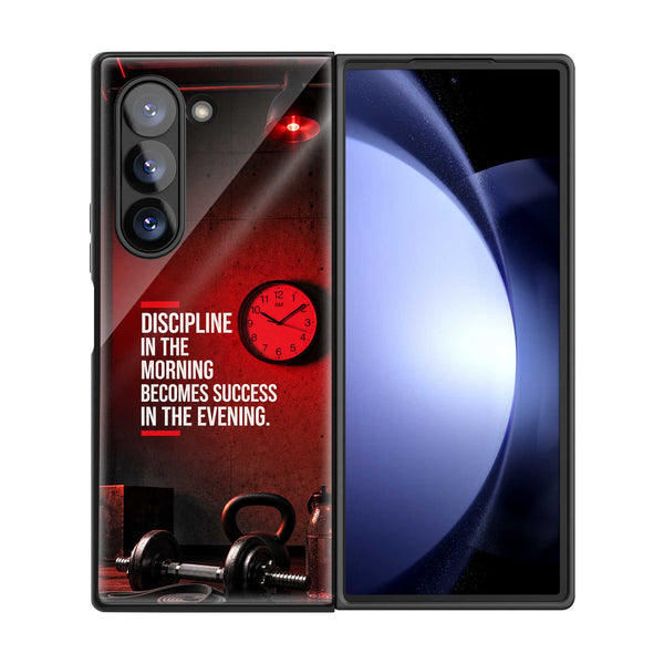 The Routine Samsung Z Fold Glass Case