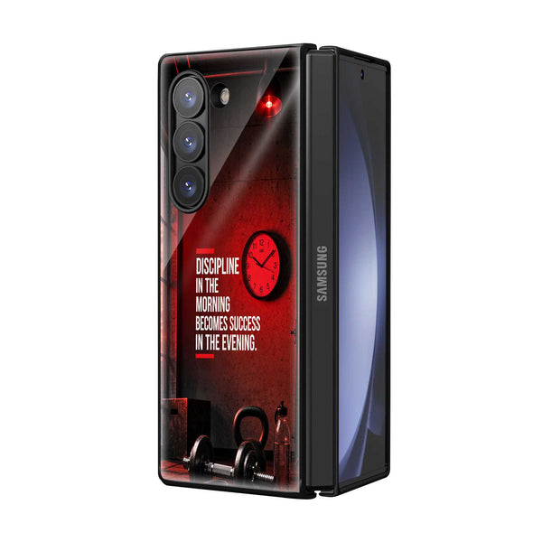 The Routine Samsung Z Fold Glass Case