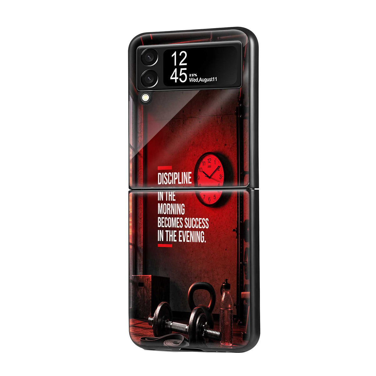 The Routine Samsung Z Flip Glass Case