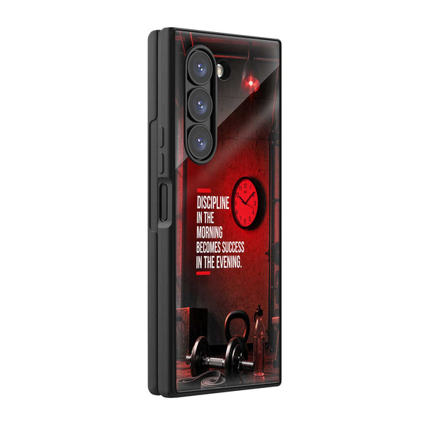 The Routine Samsung Z Fold Glass Case