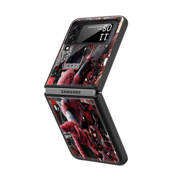 The Webverse Samsung Z Flip Glass Case