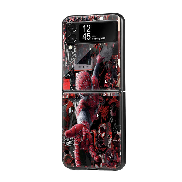 The Webverse Samsung Z Flip Glass Case