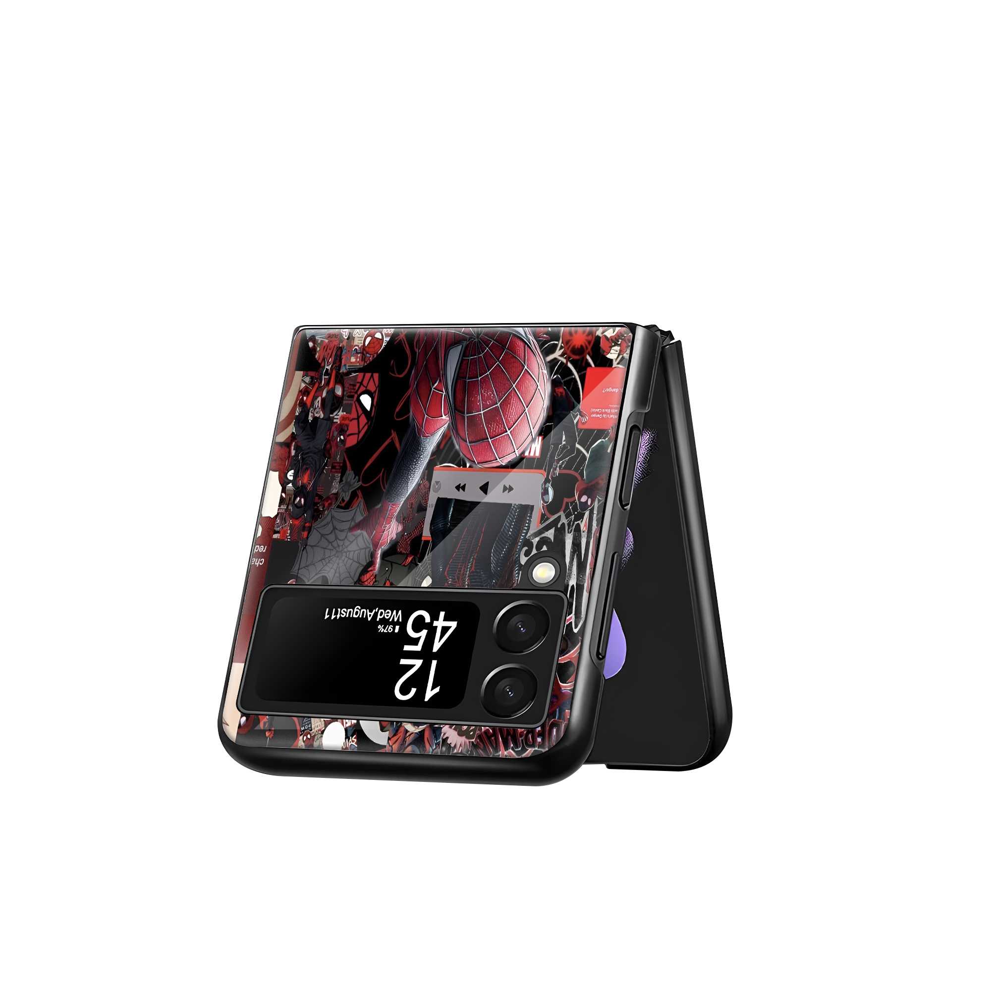 The Webverse Samsung Z Flip Glass Case