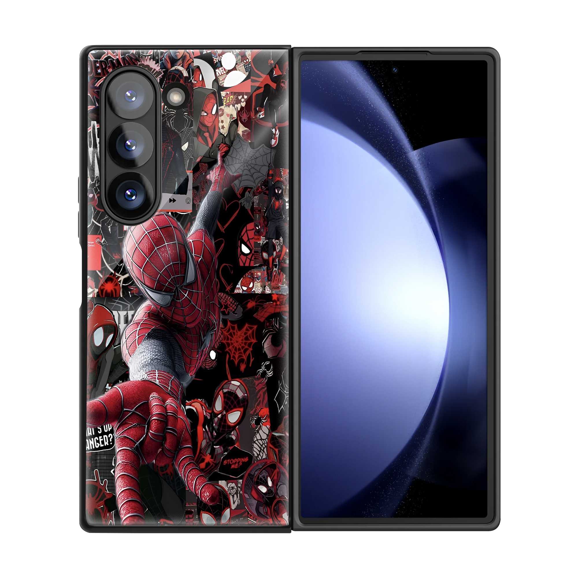The Webverse Samsung Z Fold Glass Case