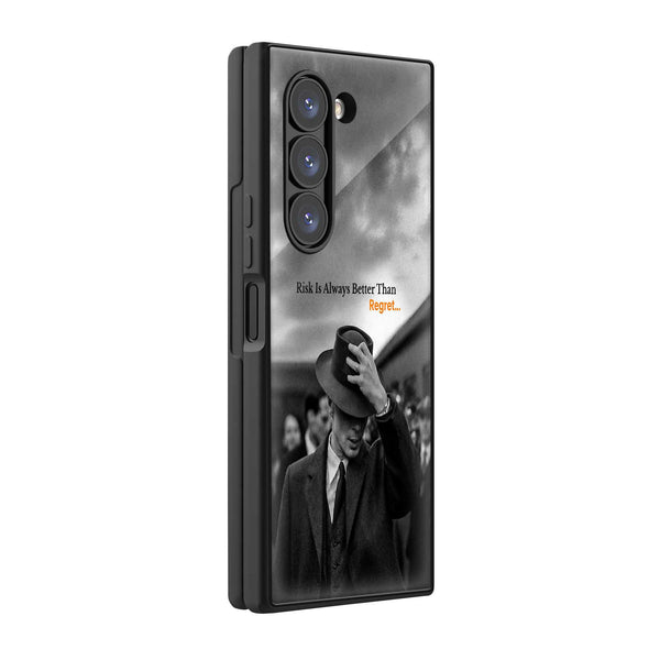 Thomas Shelby Samsung Z Fold Glass Case