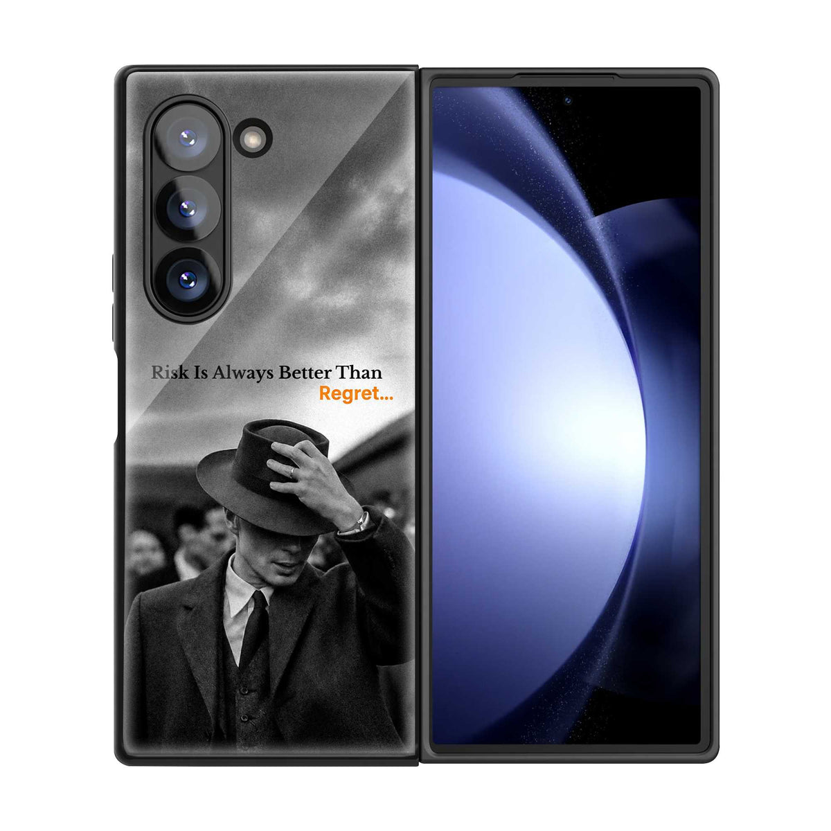 Thomas Shelby Samsung Z Fold Glass Case