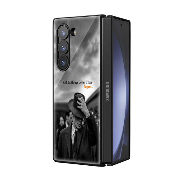 Thomas Shelby Samsung Z Fold Glass Case