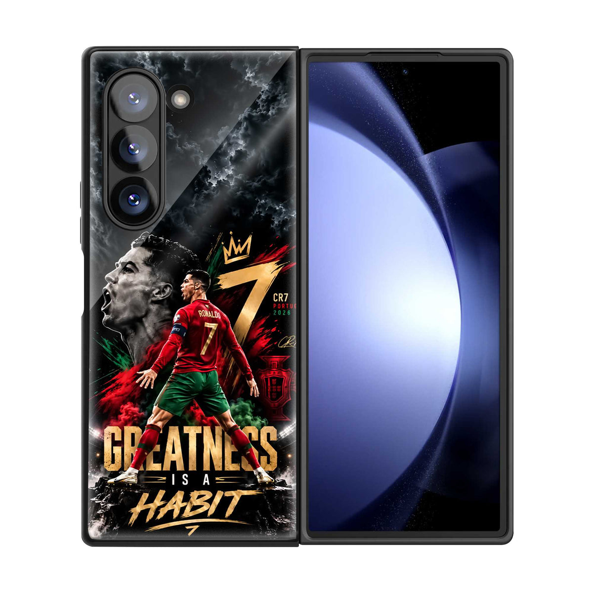 Thunder Legacy Samsung Z Fold Glass Case