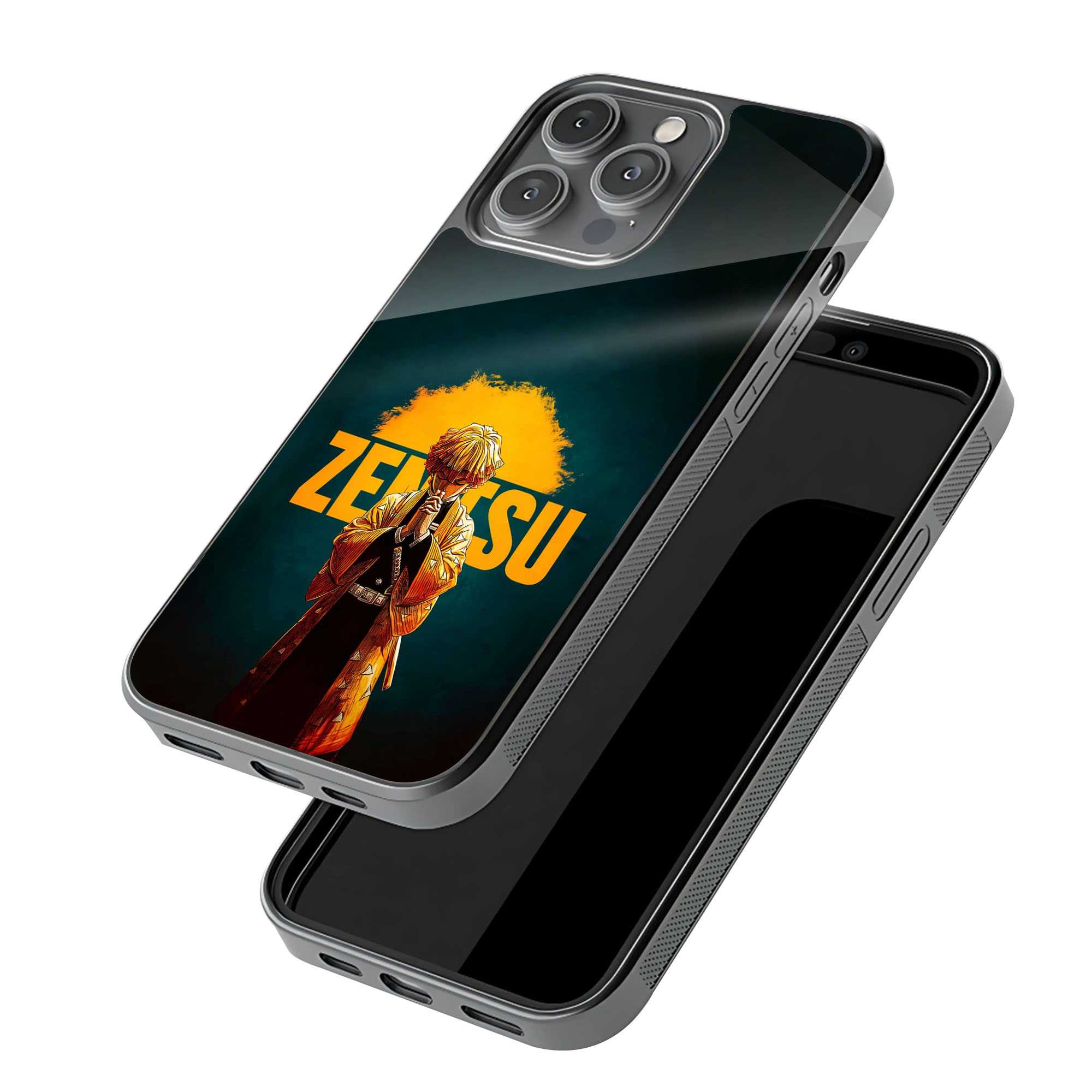 Thunder Zenitsu Glass Case