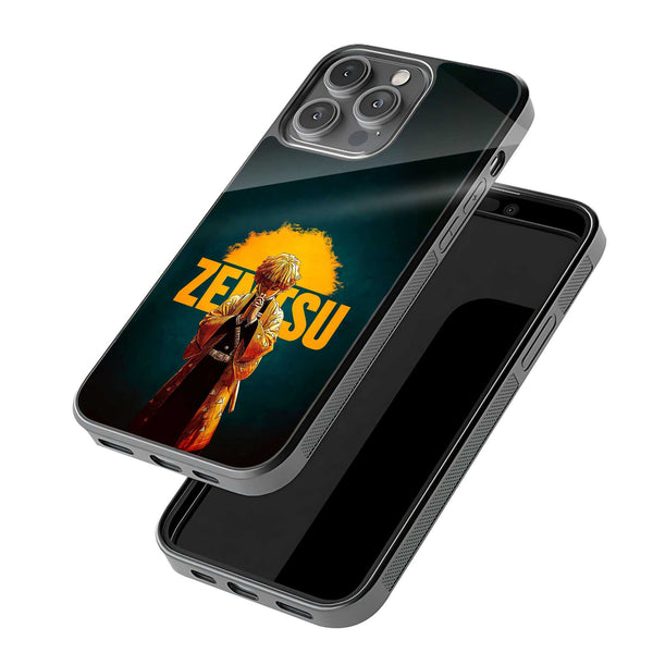 Thunder Zenitsu Glass Case