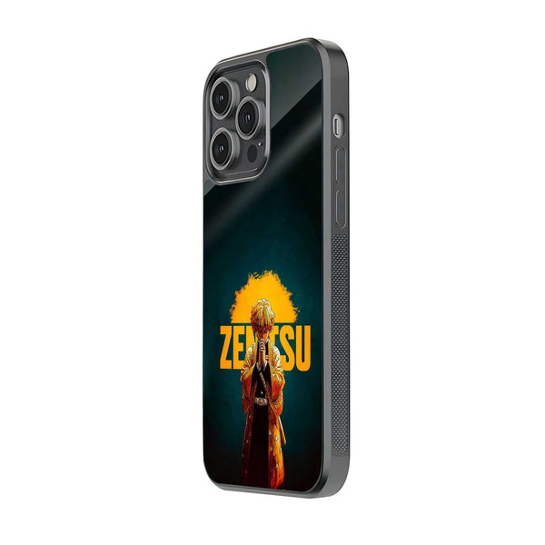 Thunder Zenitsu Glass Case