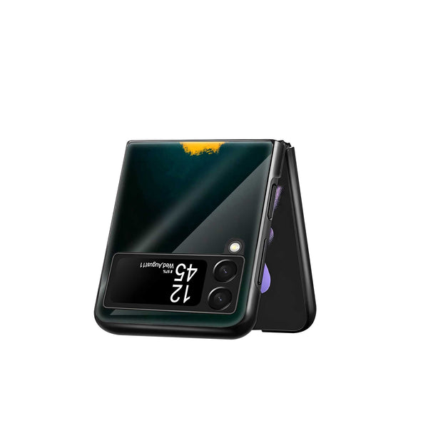 Thunder Zenitsu Samsung Z Flip Glass Case