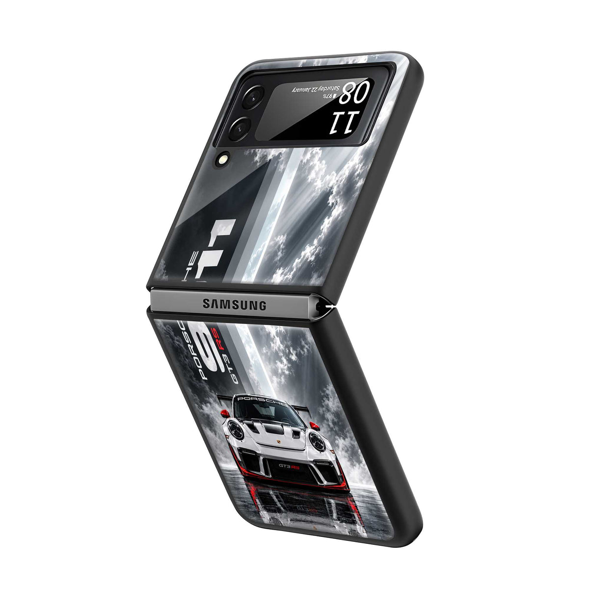 Thunderbolt GT3 Samsung Z Flip Glass Case