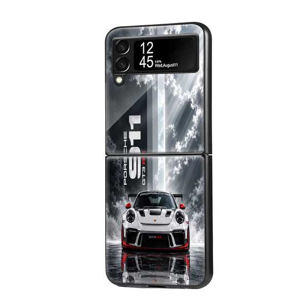 Thunderbolt GT3 Samsung Z Flip Glass Case