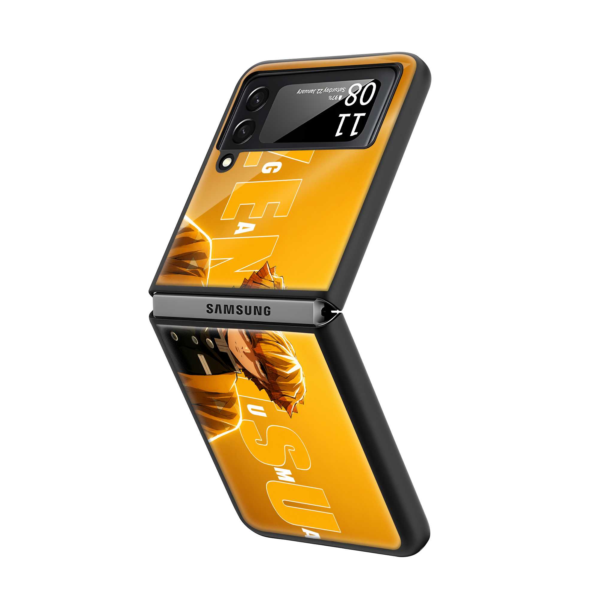 Thunderclap Samsung Z Flip Glass Case