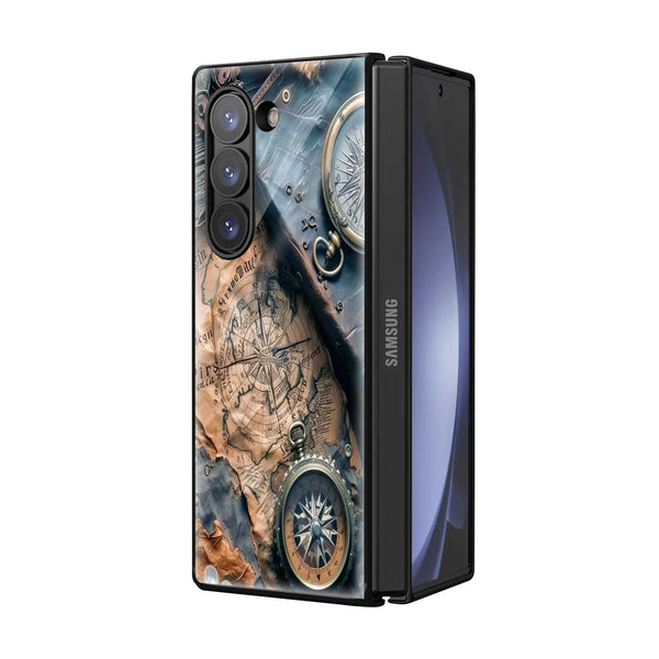 Timeless Adventure Samsung Z Fold Glass Case