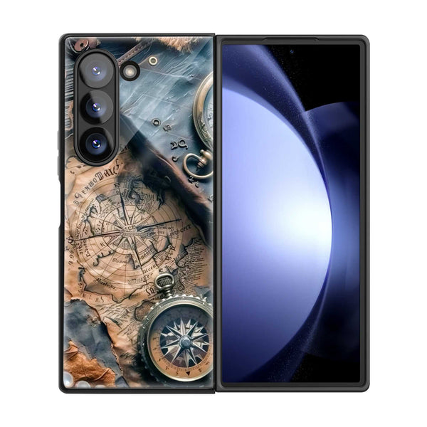 Timeless Adventure Samsung Z Fold Glass Case