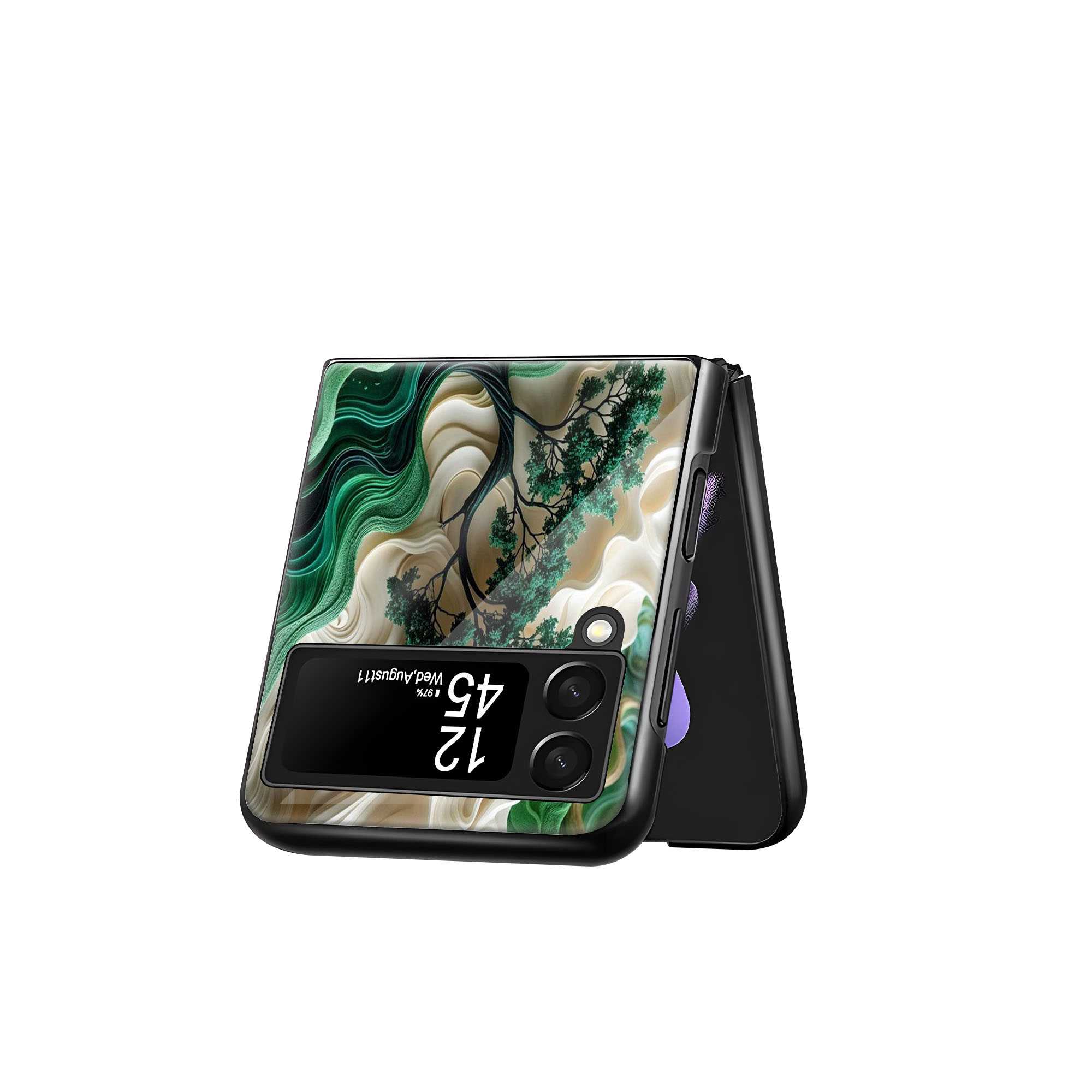 Timeless Roots Samsung Z Flip Glass Case