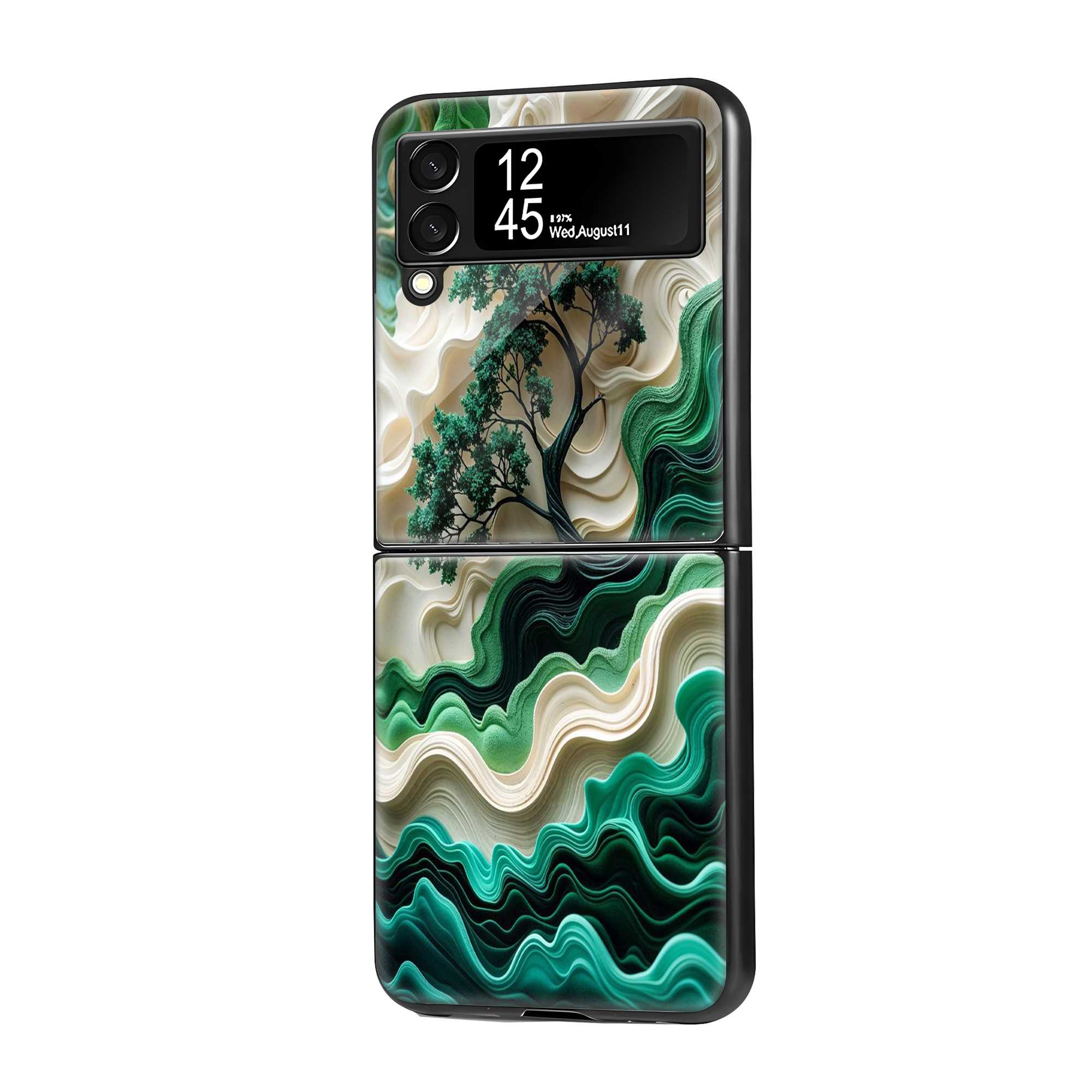 Timeless Roots Samsung Z Flip Glass Case
