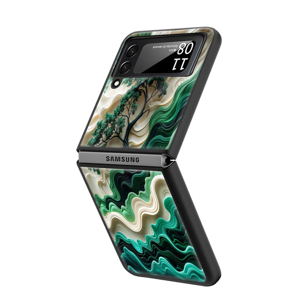 Timeless Roots Samsung Z Flip Glass Case