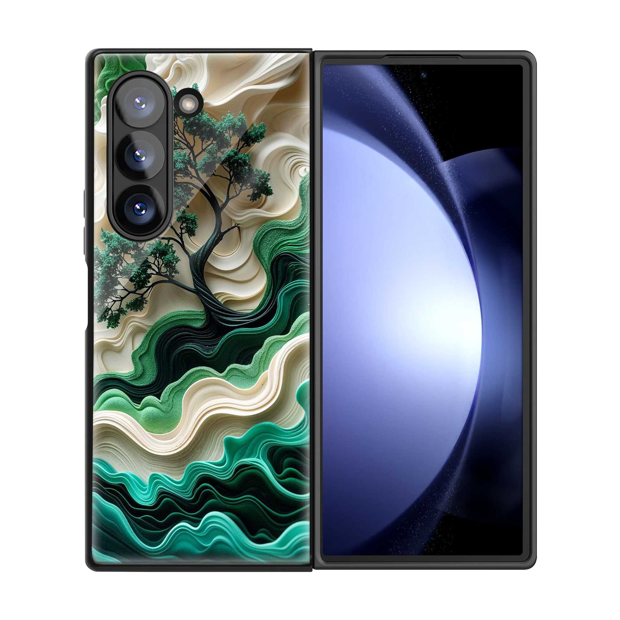 Timeless Roots Samsung Z Fold Glass Case
