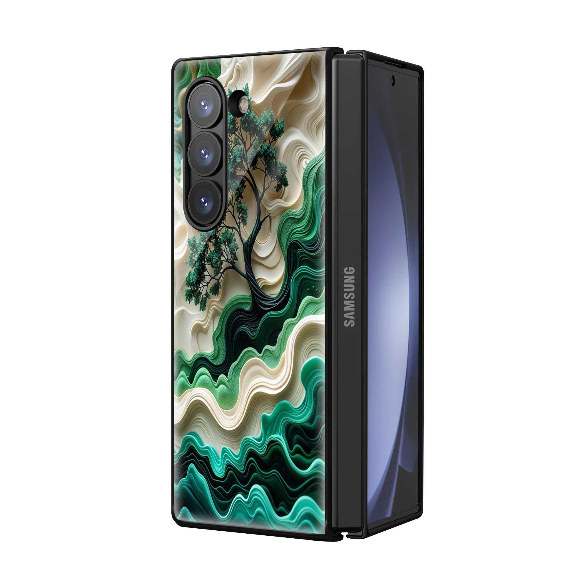 Timeless Roots Samsung Z Fold Glass Case