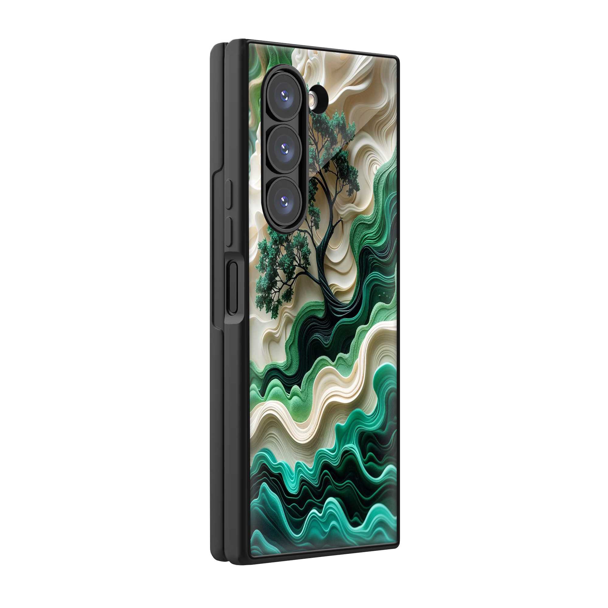 Timeless Roots Samsung Z Fold Glass Case
