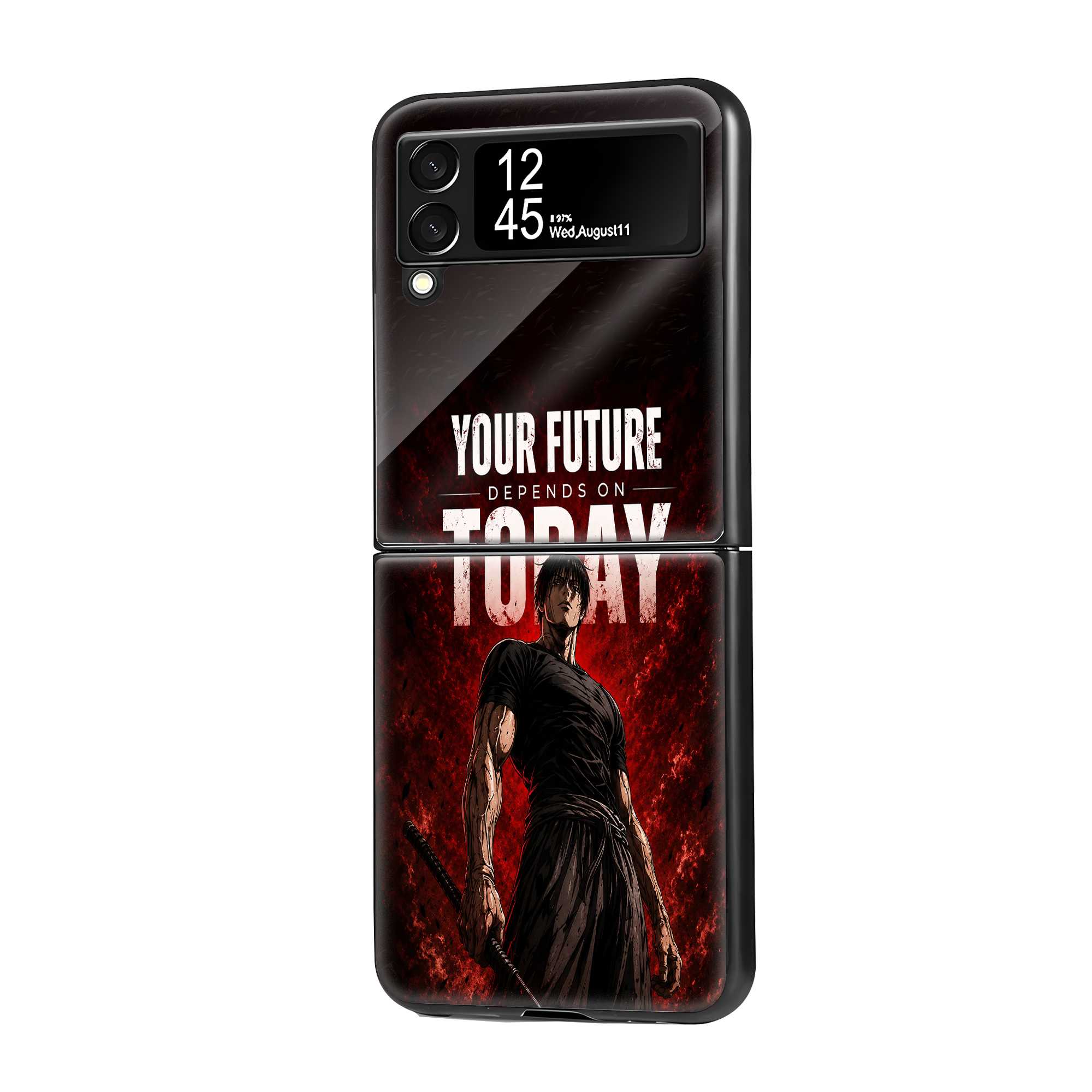 Today's Grind Samsung Z Flip Glass Case