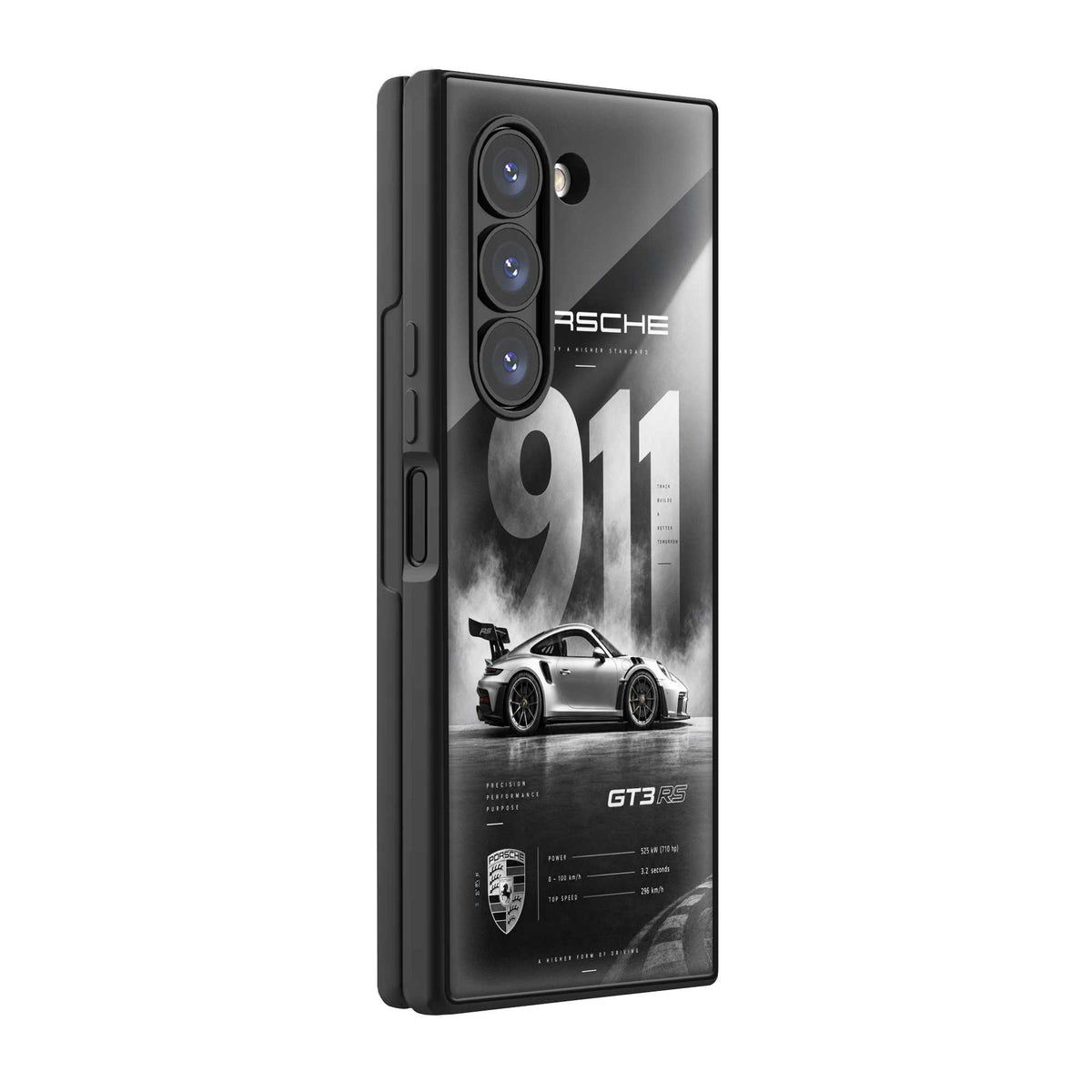 Track Legacy Samsung Z Fold Glass Case Main image