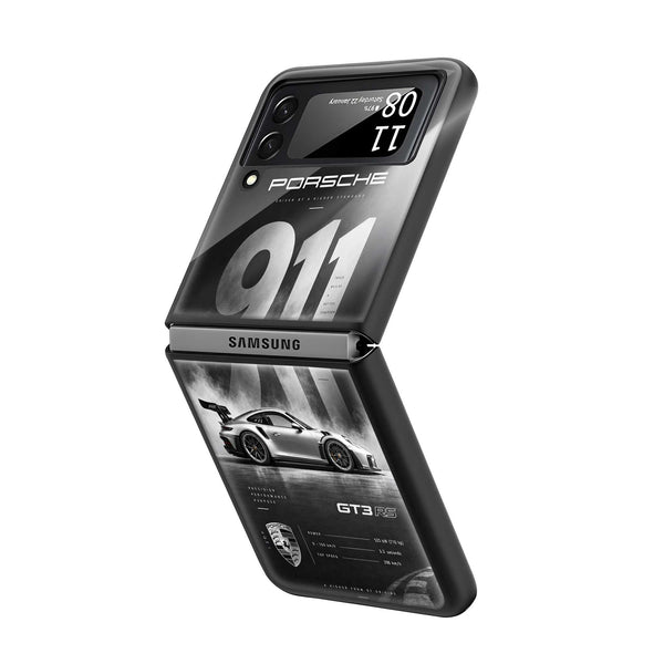 Track Legacy Samsung Z Flip Glass Case