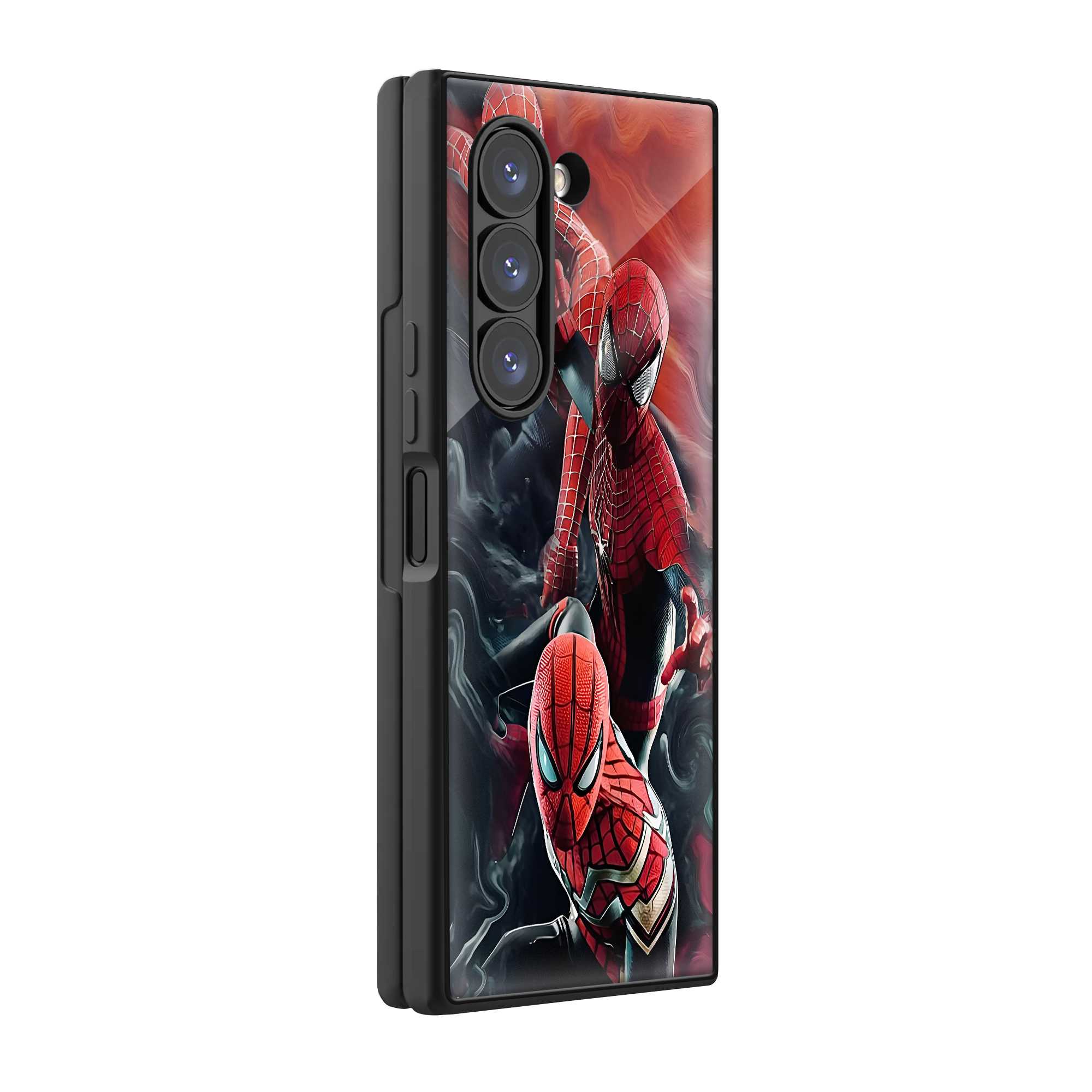 Triple Web Strike Samsung Z Fold Glass Case Main image